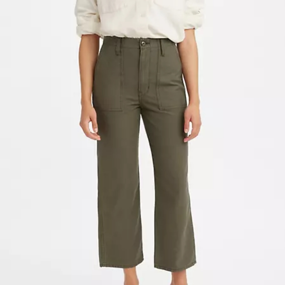 Levi's® Premium RIBCAGE UTILITY WIDE-LEG WOMEN'S PANTS